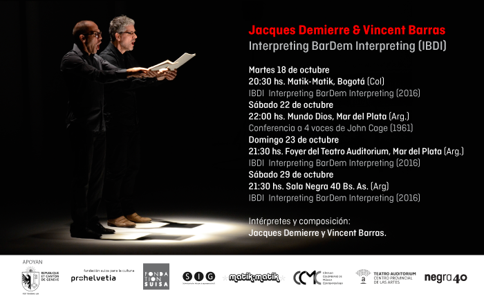 Jacques Demierre y Vincent Barras en Mar del Plata 1