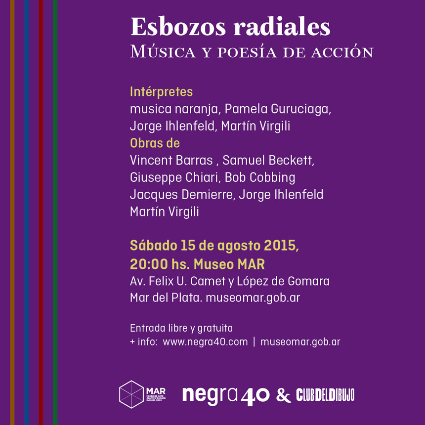 Esbozos radiales – Música y poesía de acción