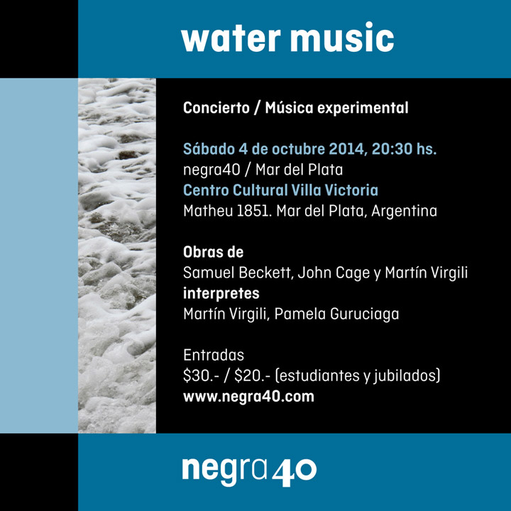 Water music – Música experimental