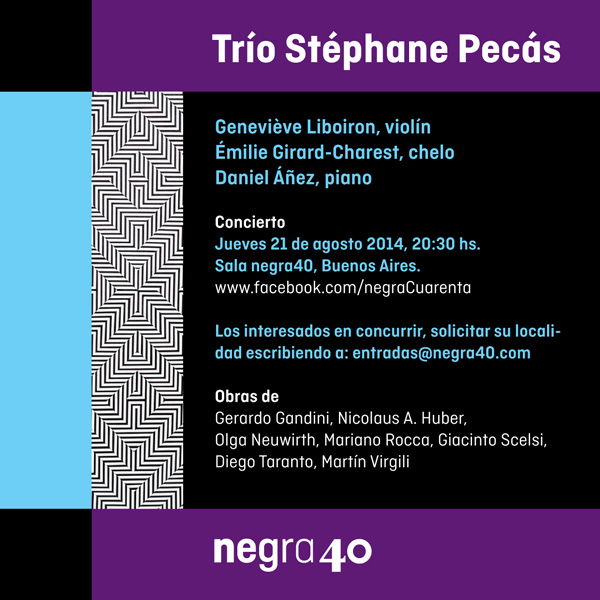 Trío Stéphane Pécas