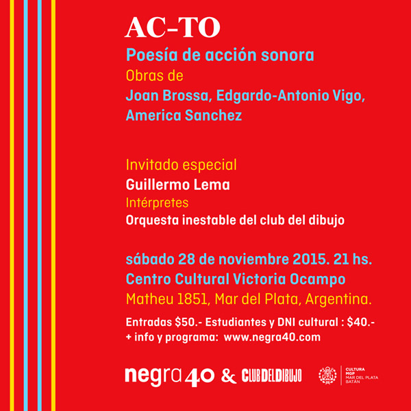 Ac-to – Poesía de acción sonora